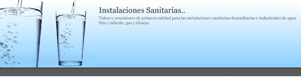 Instalaciones sanitarias
